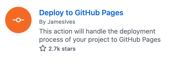 github marketplace pages