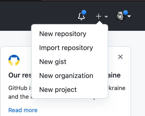 github new repository